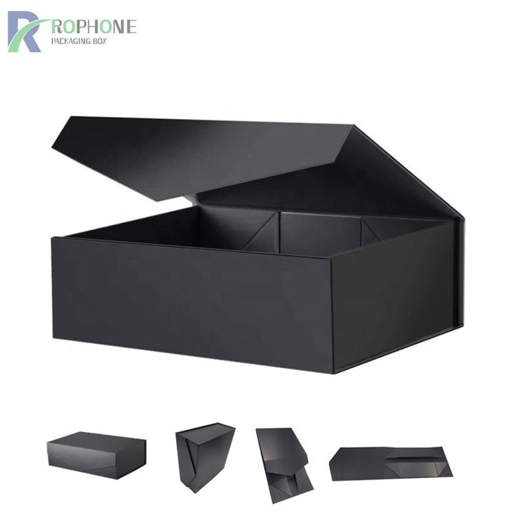 kotak hadiah kadbod hitam
