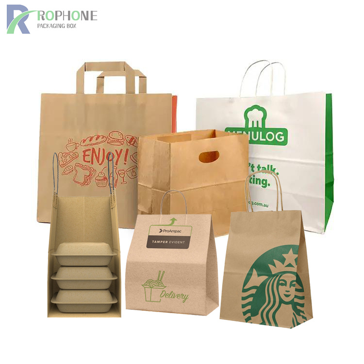 Beg makan tengah hari kertas