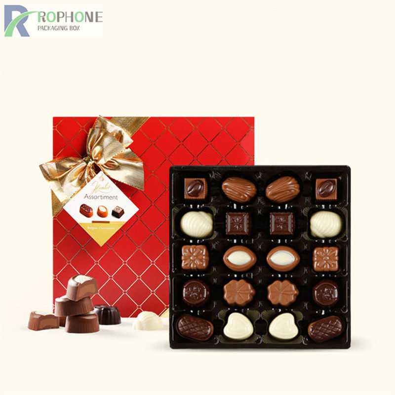 Pembungkusan kotak hadiah truffle